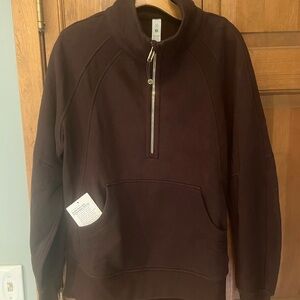 New & never worn Scuba long oversized sweatshirt